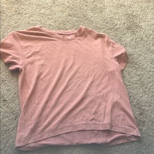 lululemon athletica Pink Short Sleeve Tee